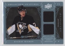 2009-10 Upper Deck Artifacts Treasured Swatches Blue /25 Evgeni Malkin #TS-EM