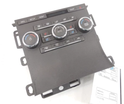 Lincoln MKS 2012 12 AC AIRE ACONDICIONADO panel de control de temperatura clima térmico fabricante de equipos originales sin navegación Foto 1 de 3