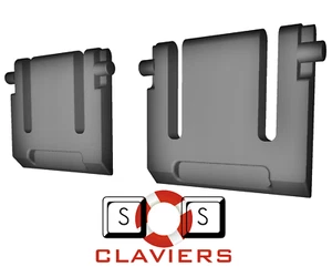 Logitech Media Keyboard 600 Tastatur Ersatz Neigbar Bein Ständer Fuß Füße - Bild 1 von 4