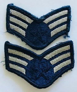 Senior Airman United States Air Force US Militaria Badge Patch Vintage (P24) - Imagen 1 de 2