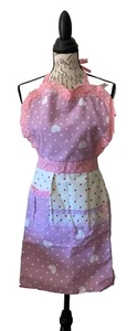 Women's Pink Heart Full Cooking Kitchen Apron New without Tag - Picture 1 of 6