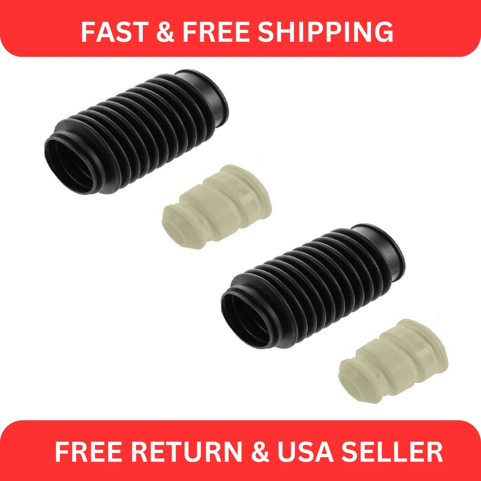 Strut Boot Bellow w/ Bumper Stop Pair Set of 2 for BMW Audi Mazda Pickup Truck - Image 1 of 4