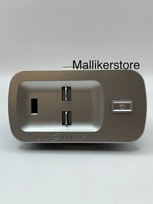 LA-Z-BOY Electric Power Recliner control box W/USB 2 Buttons 10.000292 Brand New - Image 1 of 4