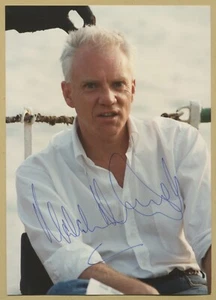 Malcolm McDowell - Rare authentic in person signed photo - Cannes 1991 - COA - Picture 1 of 1