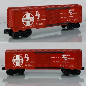 LIONEL • O GAUGE • 1961-1966 Postwar 6464-700 Santa Fe Boxcar • Loose • EX COND - Picture 1 of 12