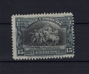 CHILE 1910 Sc.89 Escuadra Libertadora 15 cts Independance Centenary MH - Picture 1 of 1