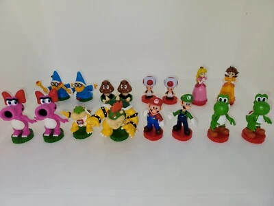 Super Mario Bros 2009 ajedrez 16 piezas repuesto rey, reina, torre, caballero  Foto 1 de 4