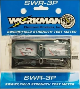 Workman SWR-3P SWR/RF Field Strength CB Radio Antenna Dual Test Meter 100 Watt - Picture 1 of 1