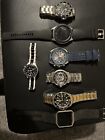 watches job lot of 6 Men’s Watches And 1 Women’s