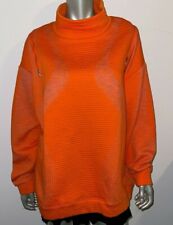 Nike Cu5124-837 City Ready Orange Oversized Training Top Shirt Sz L
