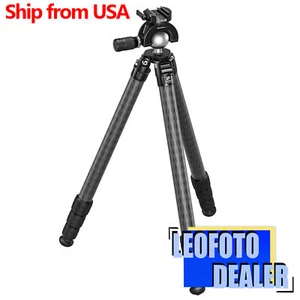 Leofoto SA-404CLX+MH-60X Tripod with BallHead Arca&Picatinny Lever-Release Clamp - Picture 1 of 10