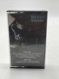 Tom Waits – Foreign Affairs Asylum TC51117 cassette tape 1977 VG - Picture 1 of 5