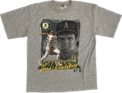 CAMISETA VINTAGE AÑOS 90 Oakland A's Athletics Jose Canseco MLB TALLA X-Grande Foto 1 de 4