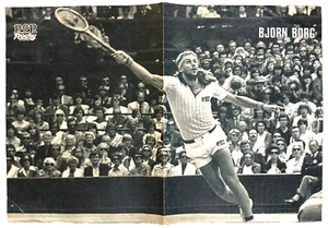 BJORN BORG / Poster - DIN A3 pop Rocky 80iger Tennis 42 x 28 cm nice ! - Picture 1 of 1