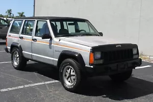 SELTEN 1991 JEEP CHEROKEE 4,0 SCHALTER 4X4 ALLRAD SPORT EDITION 5 TUER OLDTIMER - Bild 1 von 24