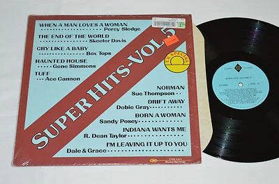 SUPER HITS Volume 5 Compilation LP 1982 Percy Sledge Box Tops Gene Simmons+ - Image 1 of 4