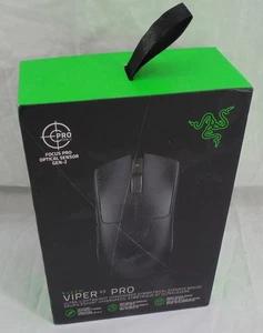 New Razer Viper V3 Pro Ultra Lightweight Hyperspeed Wireless Mouse Black  - Picture 1 of 3