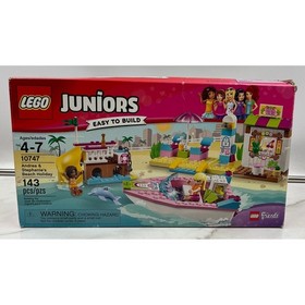 LEGO Juniors 10747 Andrea & Stephanie's Beach Holiday Friends 143 Pcs Set