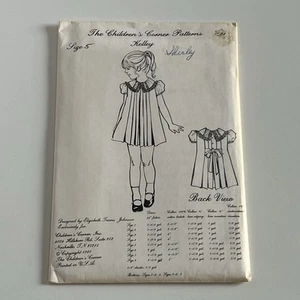 The Childrens Corner OOP Size 5 Pleated Pattern KELLEY #28 Dress Uncut 1980 Vtg - Picture 1 of 9