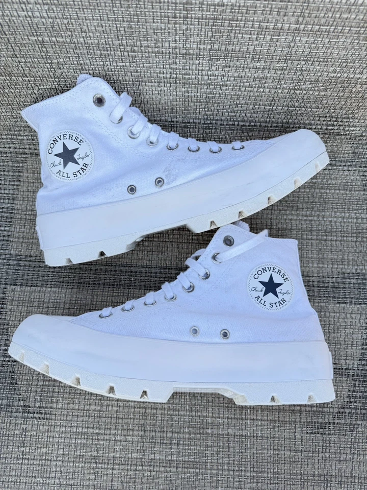 Zapatillas deportivas Converse para mujer Chuck Taylor All-Star blancas con tacos 2.0 talla US 10W Foto 1 de 4