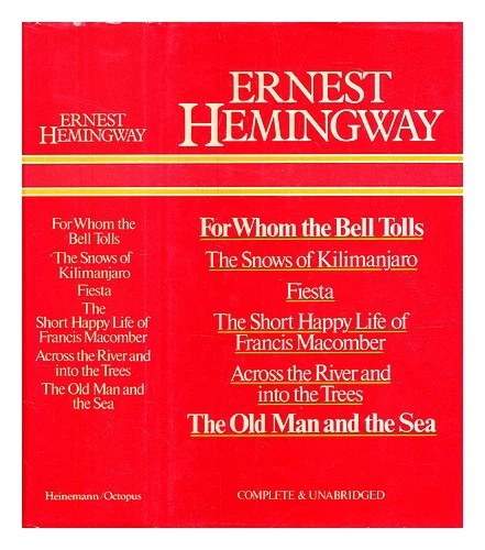 HEMINGWAY, ERNEST (1899-1961) For whom the bell tolls ; The snows of Kilimanjaro - Image 1 of 1