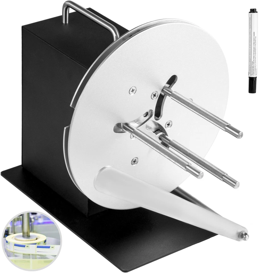 MARKENLOS Automatische Etikettenaufwickler Label Rewinder Geschwindigkeit R9 220V