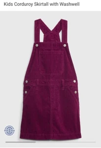 Old Navy Kids Corduroy Skirtall with Washwell Sz.XS Purple - Picture 1 of 11