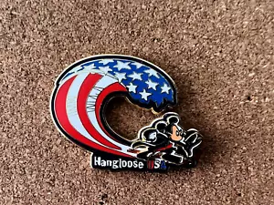 Disney Pin- Mickey - 2005 - Hang Loose USA - Open Edition - Picture 1 of 1