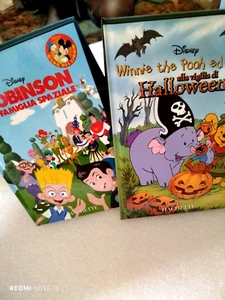 2 libri favole Disney, bambini 7-8 anni illustrati a colori, 40 pagine, nuovi - Foto 1 di 16