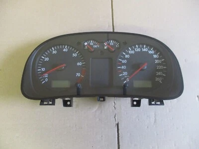 VW Golf 4 Bora Benzin Kombiinstrument  Tachometer Tacho 260km/h NEU original VAG - Bild 1 von 4