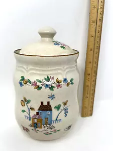 International China Company Heartland 6" Stoneware Storage Canister Jar - Picture 1 of 10