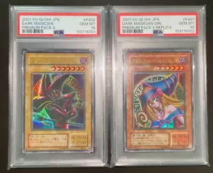 PSA 10 2001 Dark Magician Girl set P4-01 UltraRare Japanese Premium Pack 4 JPN - Picture 1 of 8