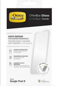 OtterBox Google Pixel 8 Glass Screen Protector, Fingerprint Resistant - Picture 1 of 1