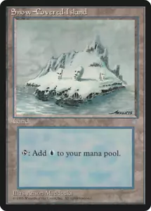Snow-Covered Island x (4) MTG - Ice Age - EX/NM - C348 - 4RCards - Picture 1 of 1
