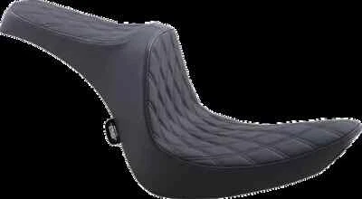 Asiento DS Double Diamond Stitch Predator III 2 para Softail Springer CVO 09 Foto 1 de 4