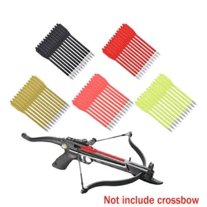 60pcs Crossbow Bolts Plastic Arrows Hunting for Pistol Mini Crossbow 6.3'' inch - Picture 1 of 9