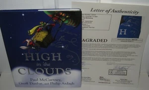 PAUL MCCARTNEY SIGNED HIGH IN THE CLOUDS BOOK THE BEATLES AUTOGRAPH JSA LOA - Picture 1 of 6