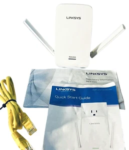 WiFi Range Extender, Includes Ethernet Cabe & Manual - Linksys RE6300 ~ PREOWNED - Picture 1 of 8