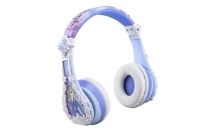 eKids Frozen Bluetooth Headphones for Kids, Includes Aux Cord - Picture 1 of 4
