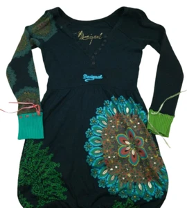 - VESTIDO DESIGUAL MUJER ALGODÓN TALLA M GC - Imagen 1 de 7