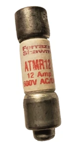Turbochef NGC 12 Amp Class CC Fuse, Atmr - 100592 OEM Parts Genuine Item - Picture 1 of 3
