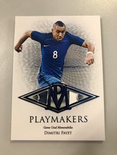 Dimitri Payet /10 Futera 2022-23 Unique Playmakers Relic Game Used Man City