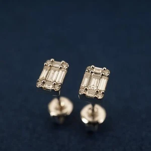 RS Pure by Ross Simons 14k White Gold Diamond Earrings - Free Shipping USA - Picture 1 of 6