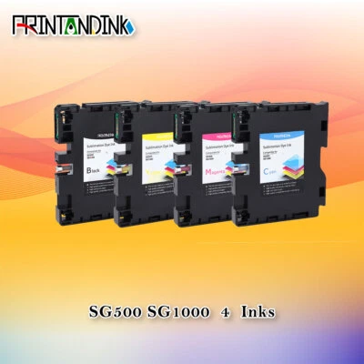 For Sawgrass Virtuoso SG500 SG1000 Ultra High Definition dye sublimation ink set - Image 1 of 4