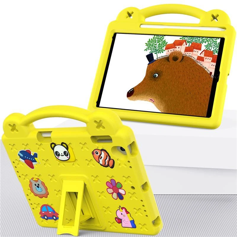 For iPad 9th 8th 7th 6th 5th Air 3rd Air Kids Case Shockproof Tablet Stand Cover - Image 1 of 4