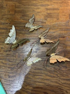 Set 5 farfalle in metallo NOB - Foto 1 di 12