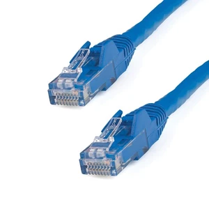 StarTech.com 3m CAT6 Ethernet Cable - Blue CAT 6 Gigabit Ethernet Wire -650MHz 1 - Afbeelding 1 van 9