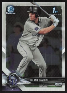 2018 Bowman Draft #BDC-186 Grant Lavigne Chrome - Bild 1 von 2