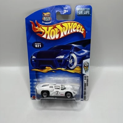 Hot Wheels 2003 First Editions #9/42 White CHAPARRAL 2D NEW + FAST SHIPPING - Image 1 of 4