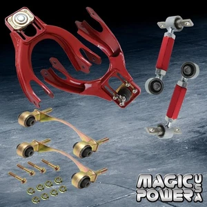 Kit de buje inclinable trasero superior suspensión delantera roja Acura Integra DC2 1994-2001 - Imagen 1 de 1